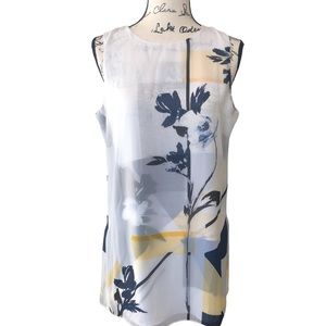 White House Black Market sleeveless tunic